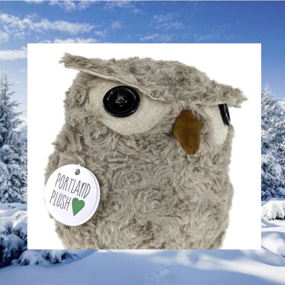 New Olive The Owl Portland Plush Stuffed Animal 9"